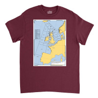 Uk Shipping Forecast Map  Nostalgia 80s Cute Classic T-shirt | Artistshot