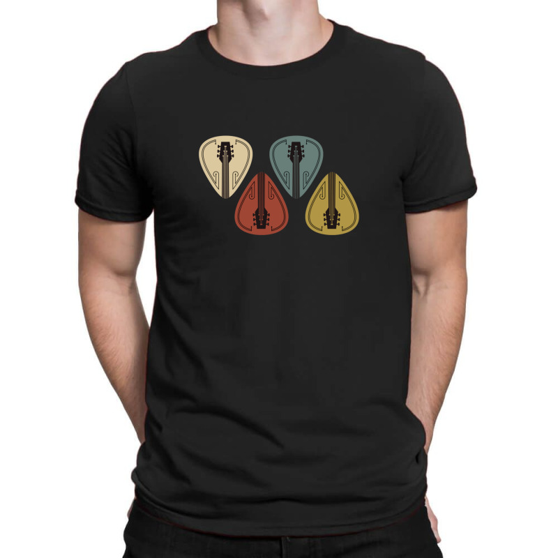 Retro Guitar Pick Guitarist T-Shirt by ChristopherLloydDuback | Artistshot