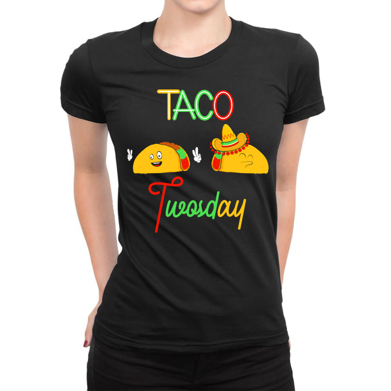 Food Lovers T  Shirt Taco Time Ladies Fitted T-Shirt by zschaefer144 | Artistshot