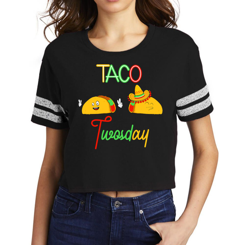 Food Lovers T  Shirt Taco Time Scorecard Crop Tee by zschaefer144 | Artistshot