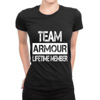 Armour Name Team Armour Lifetime Member Ladies Fitted T-shirt | Artistshot