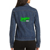 Kopie Von Surfing Paradise Miami 21 Ladies Denim Jacket | Artistshot