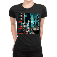 City Night Ladies Fitted T-shirt | Artistshot