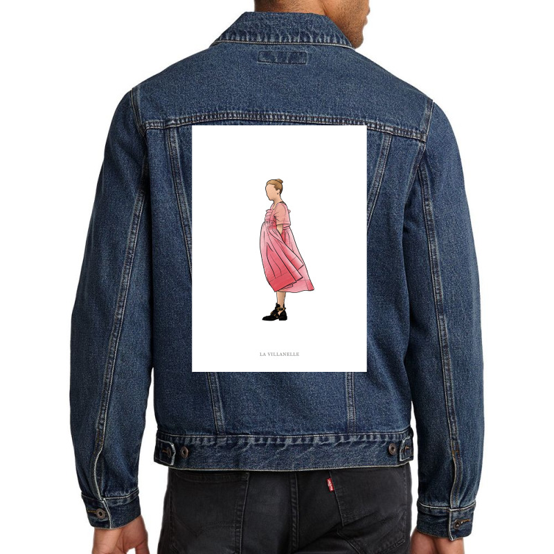 Villanelle Killing Eve Sketch Poster Travel (1) Men Denim Jacket by venessstaatsb | Artistshot