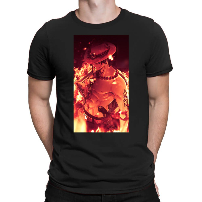 One Piece Portgaz D. Ace 002 T-shirt | Artistshot