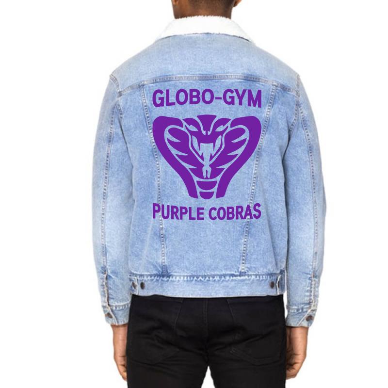 Globo Gym Costume Unisex Sherpa-lined Denim Jacket | Artistshot