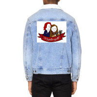 Wayhaught Poster 80s (1) Unisex Sherpa-lined Denim Jacket | Artistshot