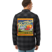 Peaches Records And Tapes Flannel Shirt | Artistshot