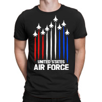 Air Force Flyover T-shirt Veterans Day 4th Of July Gift T-shirt | Artistshot