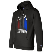 Air Force Flyover T-shirt Veterans Day 4th Of July Gift Champion Hoodie | Artistshot