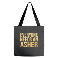 Asher Name-fkntm Tote Bags | Artistshot