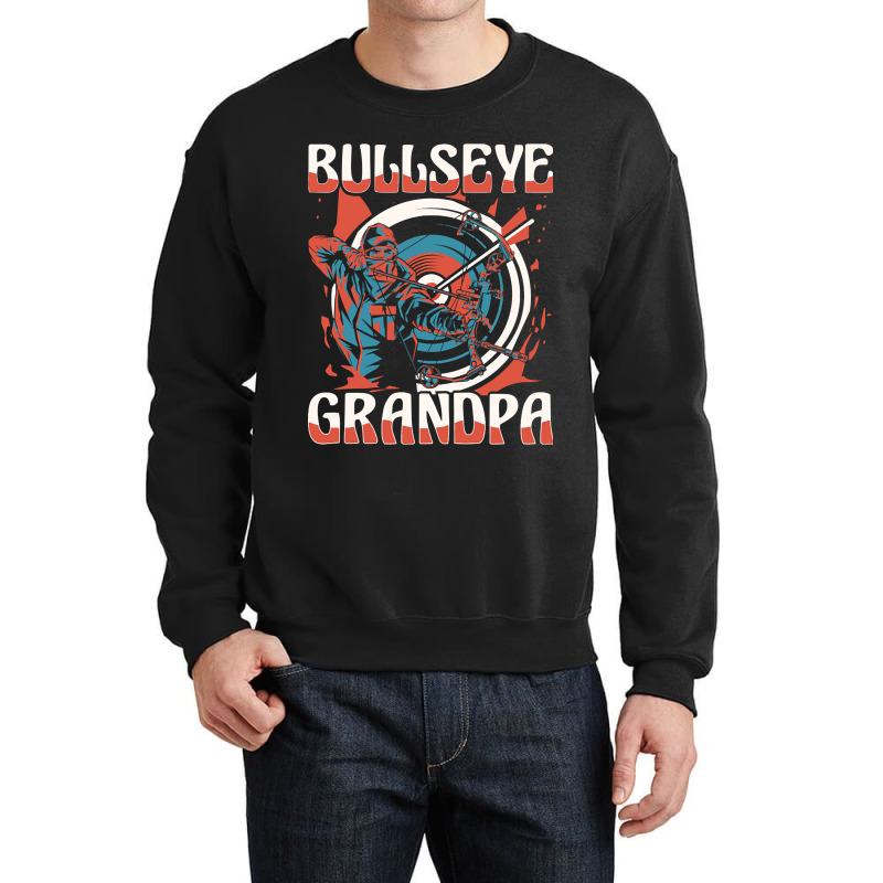 Archery Bow Target Bowman - Arrow Archer Archery Garnddad Crewneck Sweatshirt | Artistshot