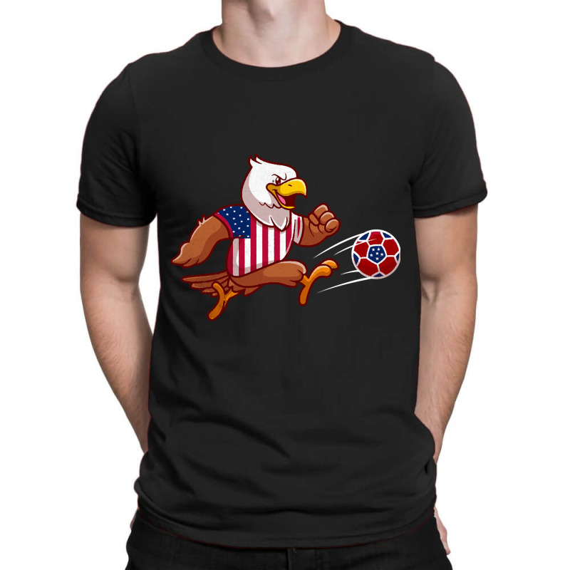 America Soccer T-Shirt by stumbledfeatures425 | Artistshot