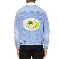 Dumplings Unisex Sherpa-lined Denim Jacket | Artistshot