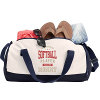 My Softball Player Calls Me Mommy Duffel Bag | Artistshot