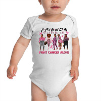 Black Woman Breast Cancer Fight Baby Bodysuit | Artistshot