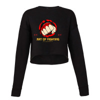 Art Of Fighting Academy Cropped Sweater | Artistshot