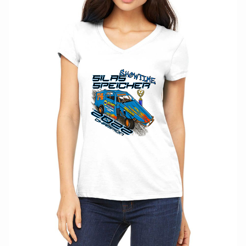 Silas Speicher Women's V-Neck T-Shirt by carlosmehaffey | Artistshot