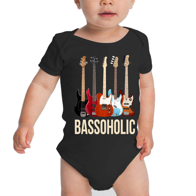 Bass Guitar Shirt Collector Bass Guitar Player Bassist Baby Bodysuit by dealgummy642 | Artistshot