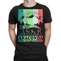 Anaconda Montana Retro Mountain Bear T-shirt | Artistshot