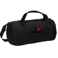 I Love Nursing Nurse Duffel Bag | Artistshot