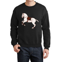 Baroque Andalusian Horse - Equine Rampaige Crewneck Sweatshirt | Artistshot