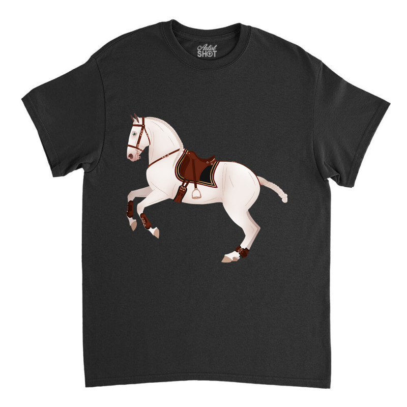 Baroque Andalusian Horse - Equine Rampaige Classic T-shirt | Artistshot