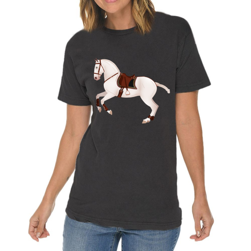 Baroque Andalusian Horse - Equine Rampaige Vintage T-shirt | Artistshot