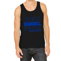 Baseball Kentucky In Modern Stacked Lettering Tank Top | Artistshot