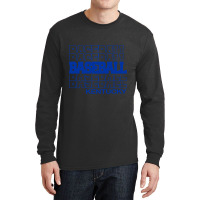 Baseball Kentucky In Modern Stacked Lettering Long Sleeve Shirts | Artistshot