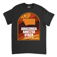 Anaconda Smelter Stack State Park Montana Classic T-shirt | Artistshot