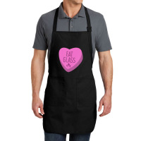 Trending Eat Glass Candy Heart Valentine's Full-length Apron | Artistshot