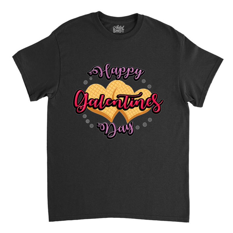 Limited Edition Galentine With Waffles And Girls Happy Galentines Day Classic T-shirt | Artistshot