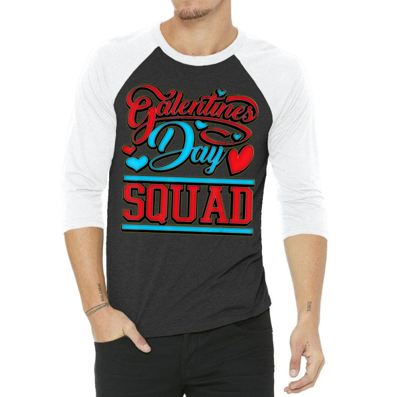 Limited Edition Galentines Day Squad All Women Valentines Day 3/4 Sleeve Shirt by Karyn Love | Artistshot