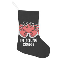 I'm Feeling Crabby Cute Kawaii Holiday Stocking | Artistshot