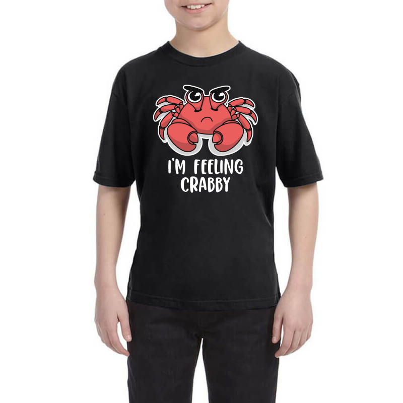 I'm Feeling Crabby Cute Kawaii Youth Tee | Artistshot