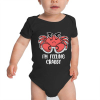 I'm Feeling Crabby Cute Kawaii Baby Bodysuit | Artistshot