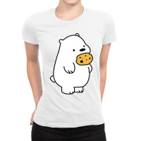 Ice Bear Cookies Ladies Fitted T-shirt | Artistshot