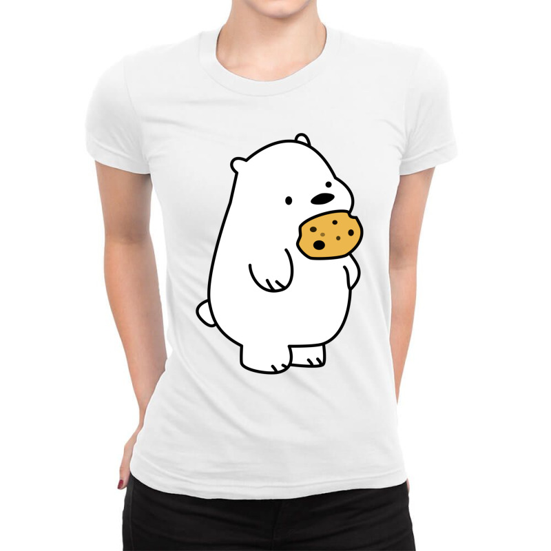 Ice Bear Cookies Ladies Fitted T-Shirt by PENNYMALONE | Artistshot