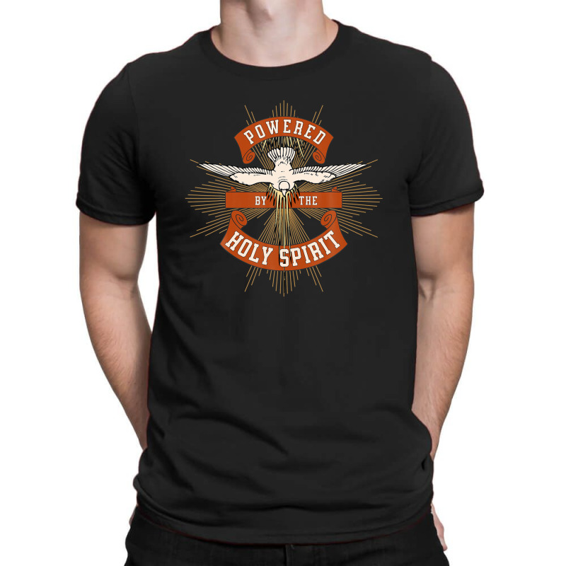 Powered By The Holy Spirit / God Almighty / Blessed Trinity T-shirt | Artistshot