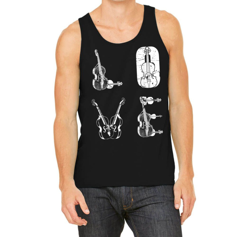 Double Bass Love Double Bass Contrabass Double Bass Lover T Shirt Tank Top by sheritl9tl | Artistshot