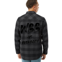 Wbb Dawn Staley Wbb Vs Everybody Dawn Staley V3 Flannel Shirt | Artistshot