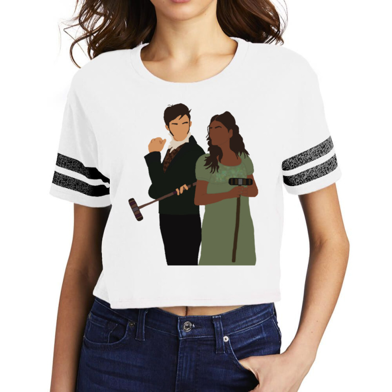 Anthony And Kate Scorecard Crop Tee by RONALDPOYNTER | Artistshot