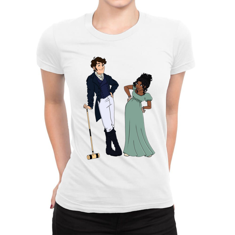 Anthony And Kate Fanart Ladies Fitted T-Shirt by RONALDPOYNTER | Artistshot