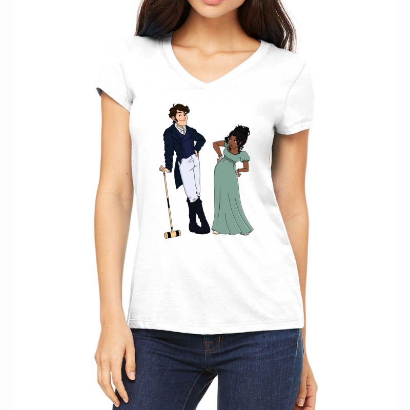 Anthony And Kate Fanart Women's V-Neck T-Shirt by RONALDPOYNTER | Artistshot