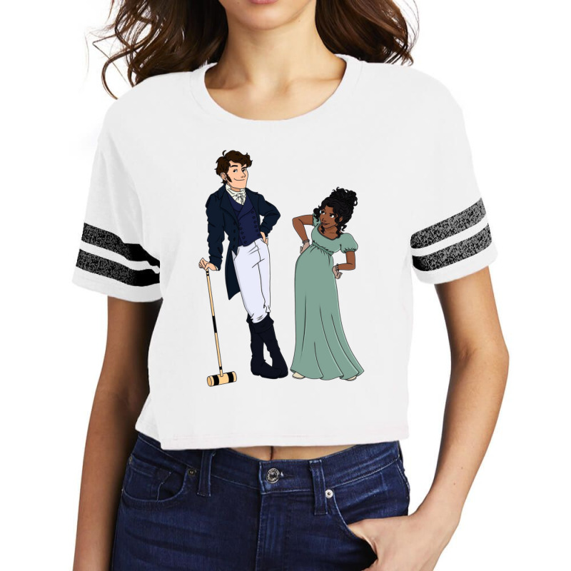 Anthony And Kate Fanart Scorecard Crop Tee by RONALDPOYNTER | Artistshot