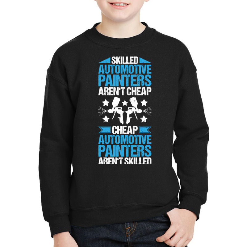 Automotive Painter Car Painter Vehicle Painter-6qb1f Youth Sweatshirt by fencevaudeville14 | Artistshot