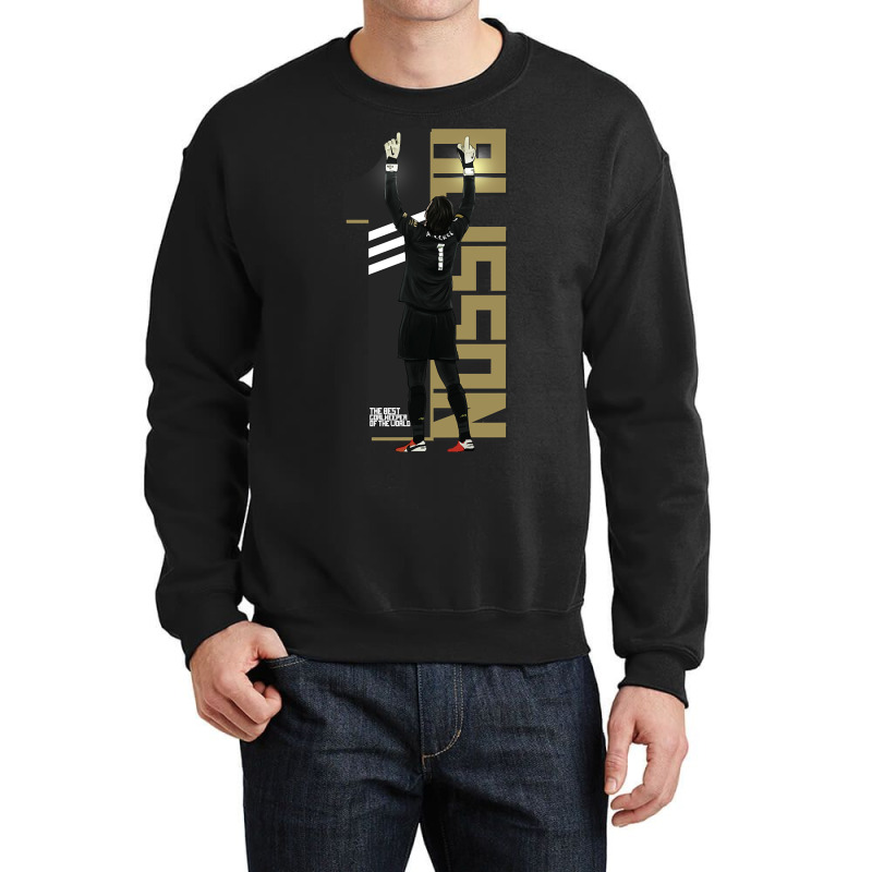 Alisson Becker Crewneck Sweatshirt by fumbledeafness270 | Artistshot