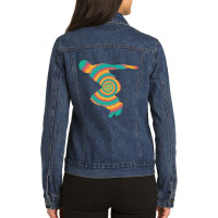 Parkour-hlpzt Ladies Denim Jacket | Artistshot