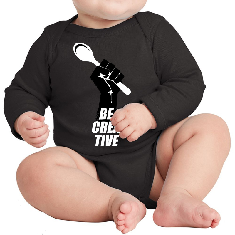 Be Creative - Cooking Lover Long Sleeve Baby Bodysuit by dealgummy642 | Artistshot